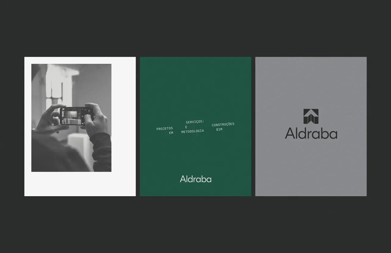 Aldraba — aplicação 12 da identidade visual