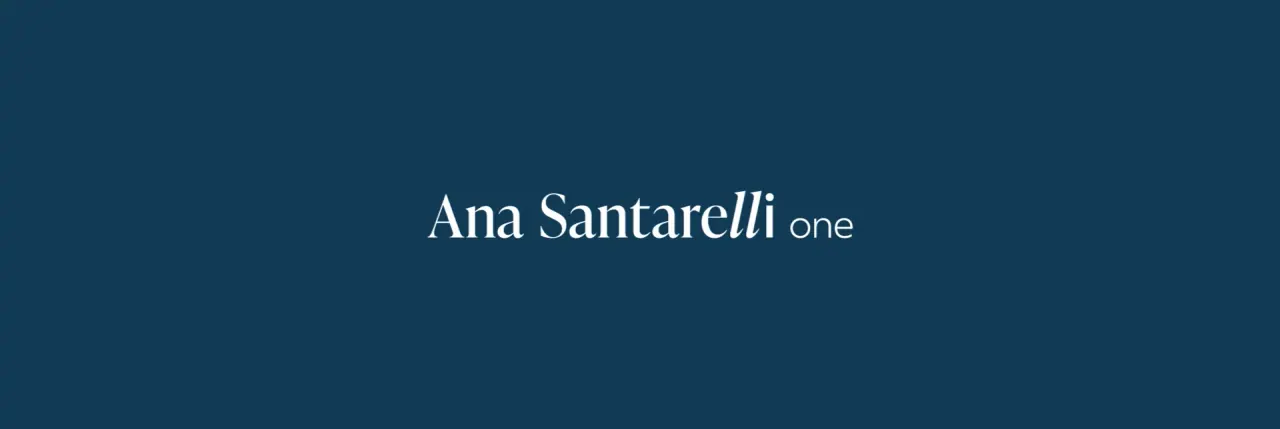 Ana Santarelli — aplicação 12 da identidade visual