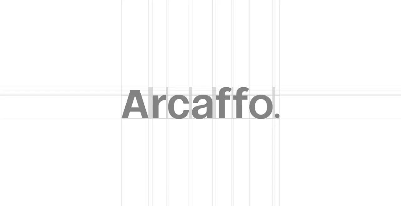 Arcaffo. — aplicação 2 da identidade visual