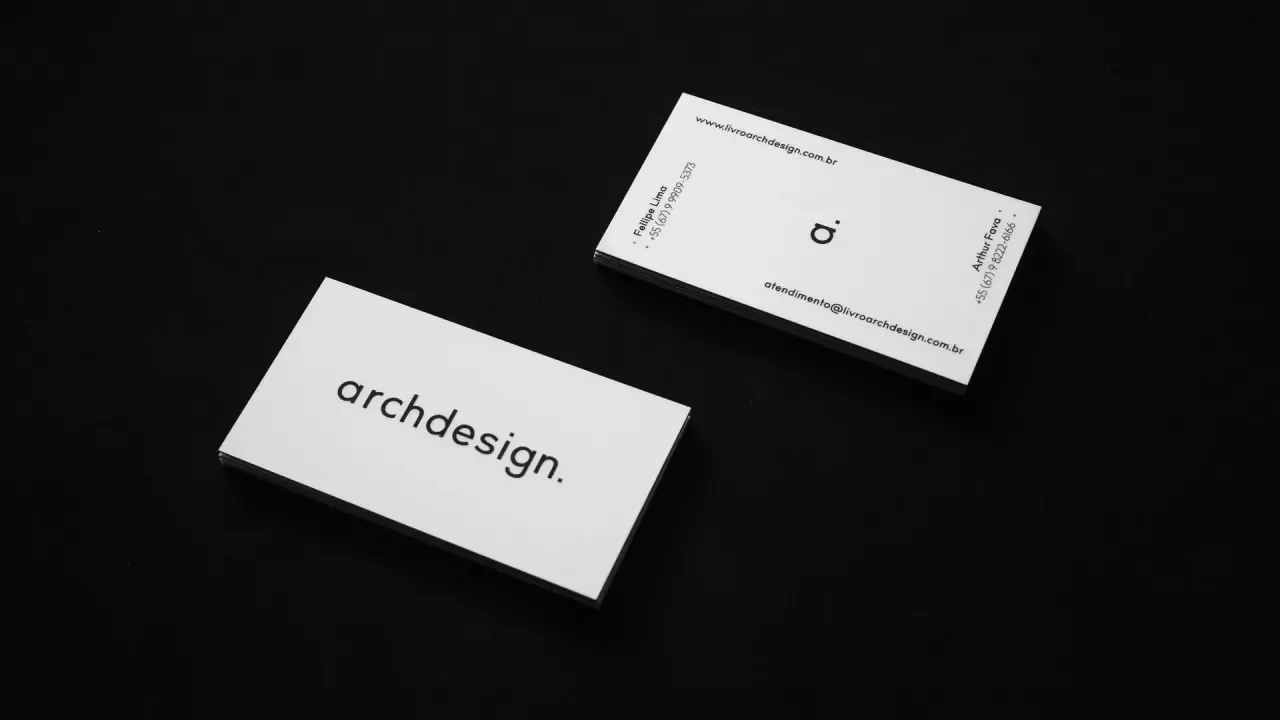 Archdesign — aplicação 3 da identidade visual