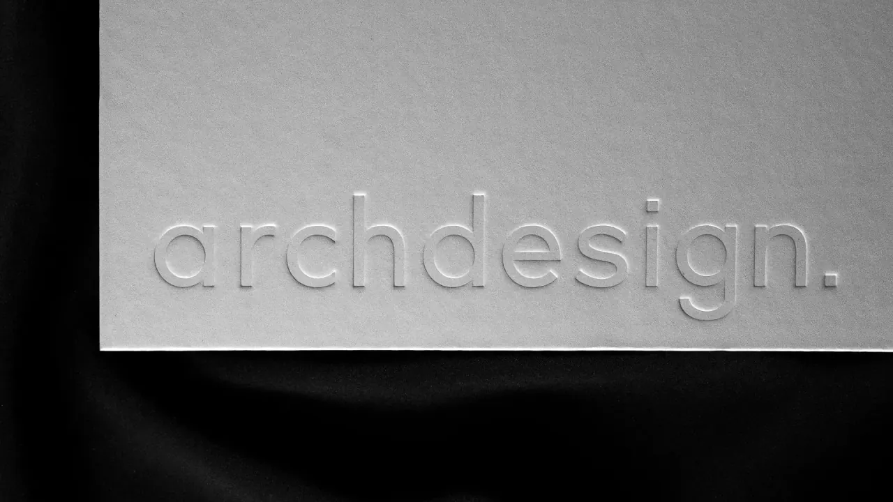 Archdesign — aplicação 8 da identidade visual