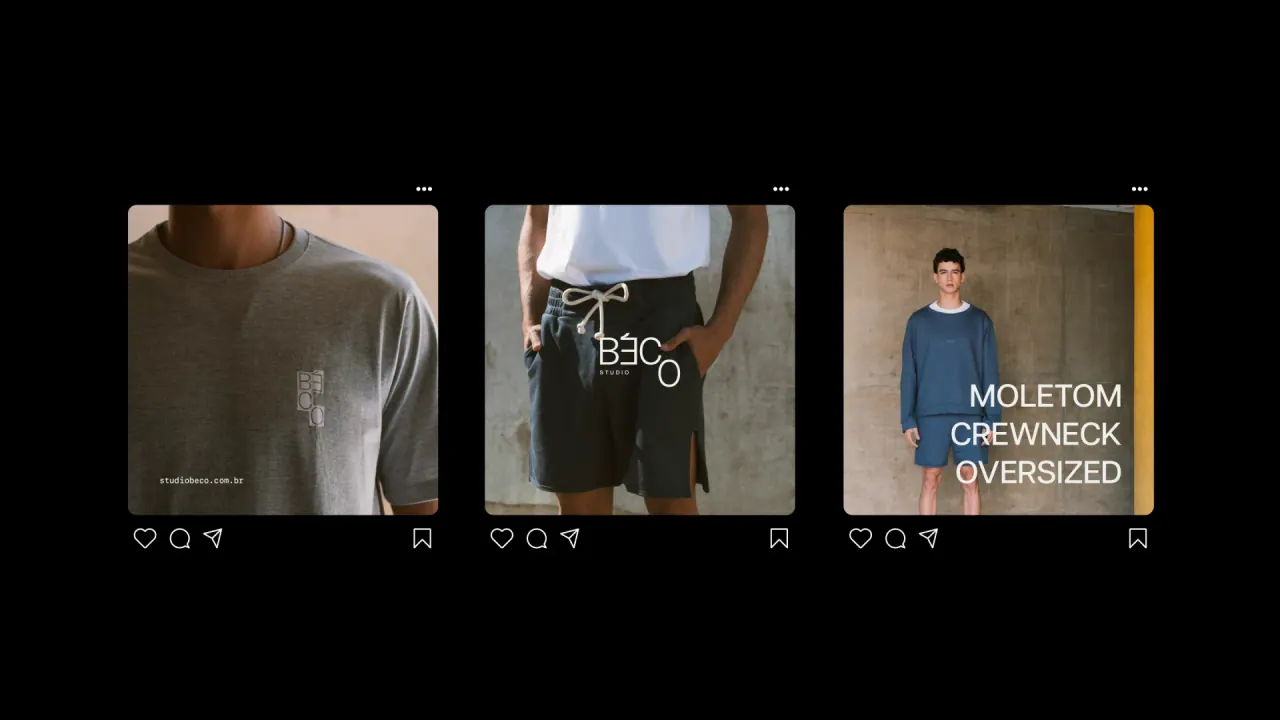 BÉCO — aplicação 9 da identidade visual