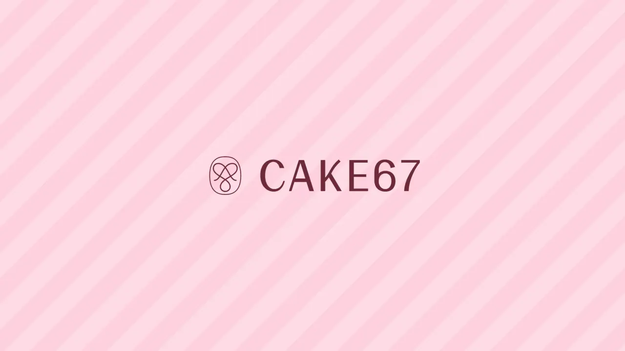 Cake67 — aplicação 3 da identidade visual