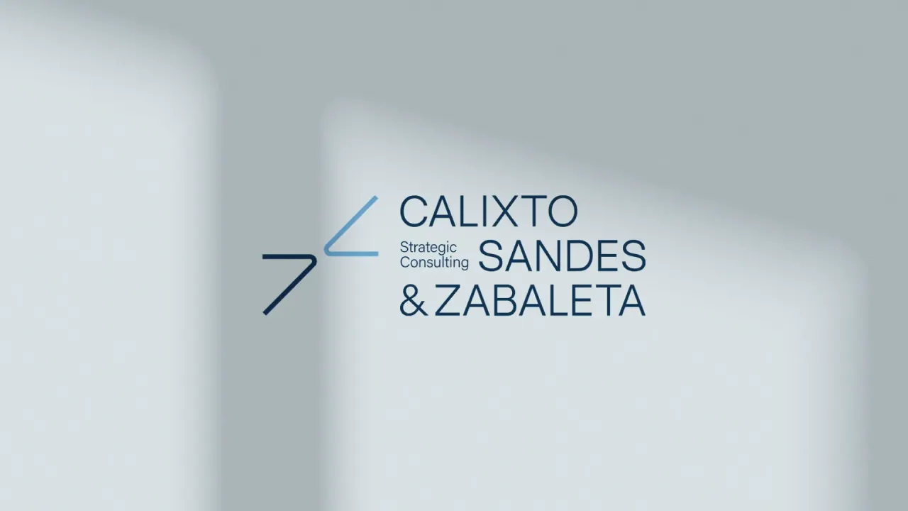 Calixto Sandes & Zabaleta — identidade visual criada pela MILME