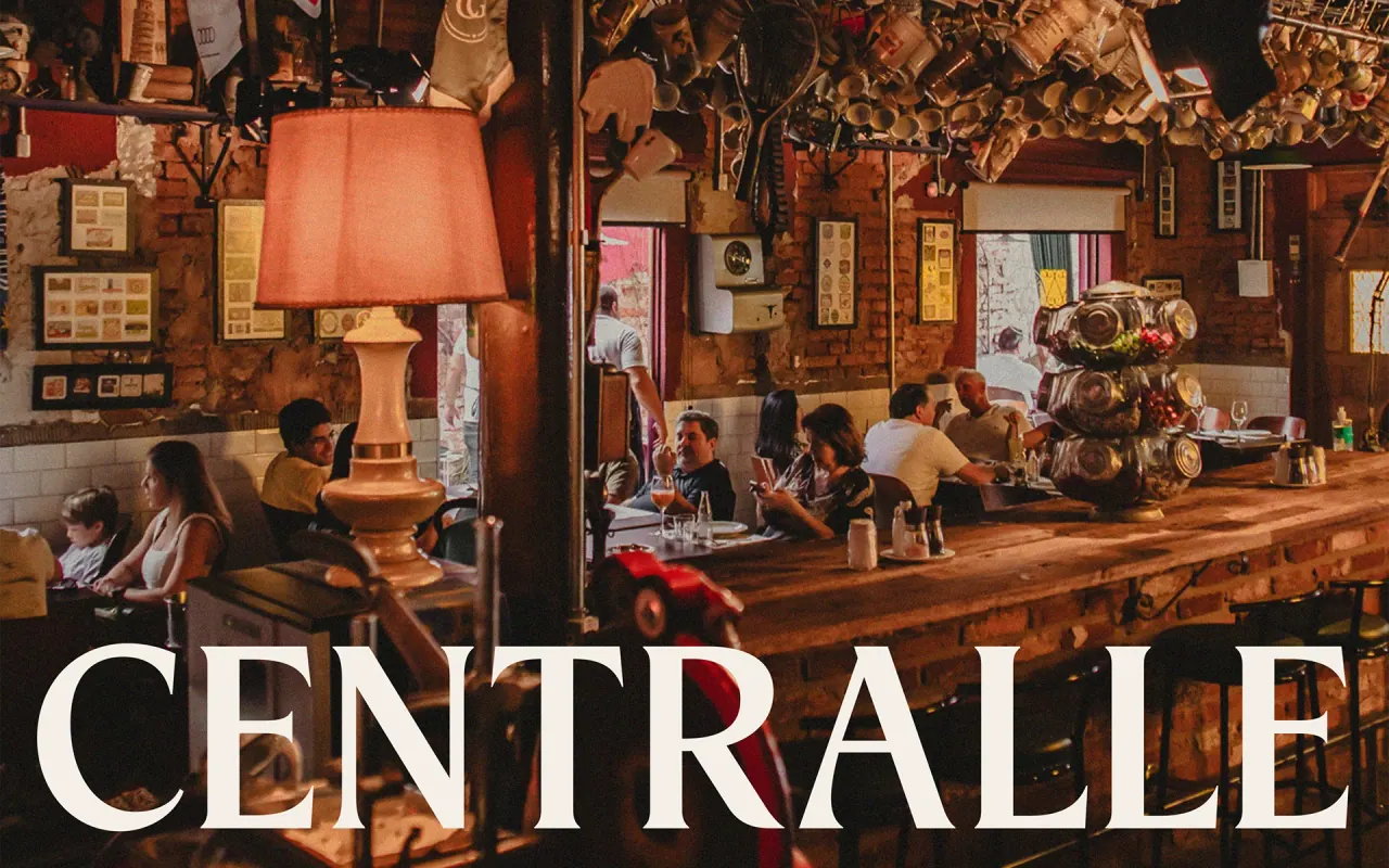 Centralle Osteria — identidade visual criada pela MILME