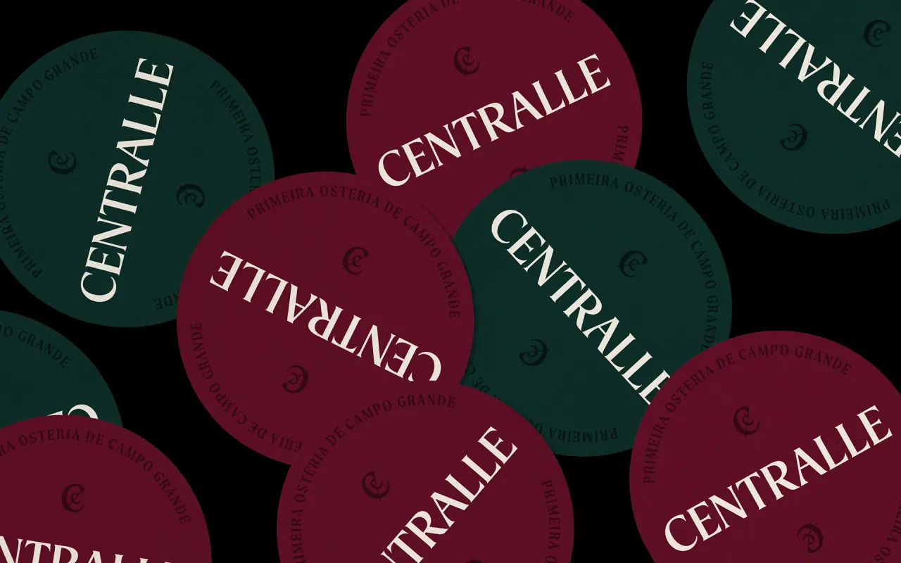 Centralle Osteria — aplicação 13 da identidade visual
