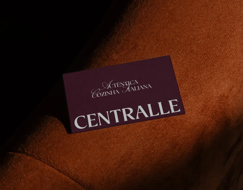 Centralle Osteria — estratégia e identidade visual por MILME