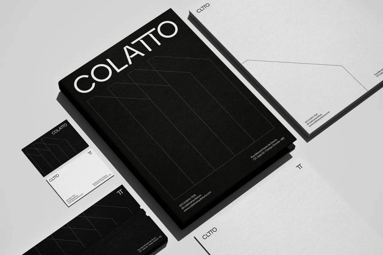 COLATTO — aplicação 9 da identidade visual