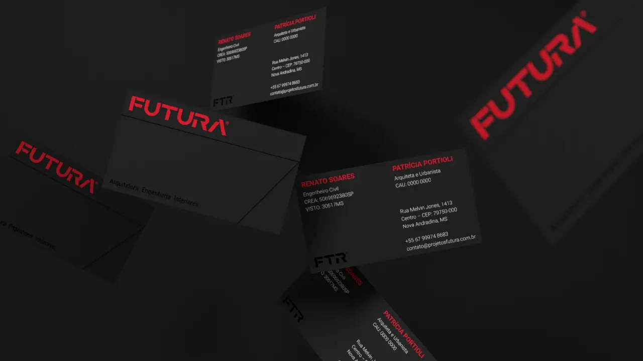 Futura — identidade visual criada pela MILME