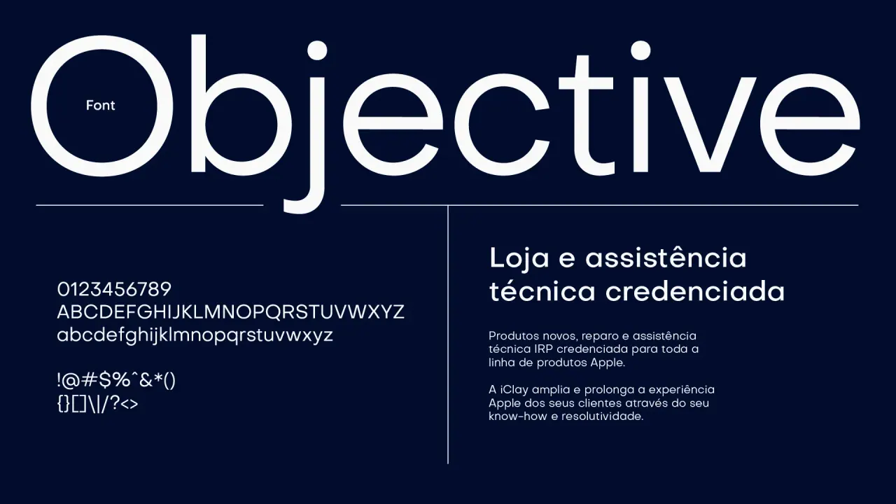 iClay — aplicação 4 da identidade visual