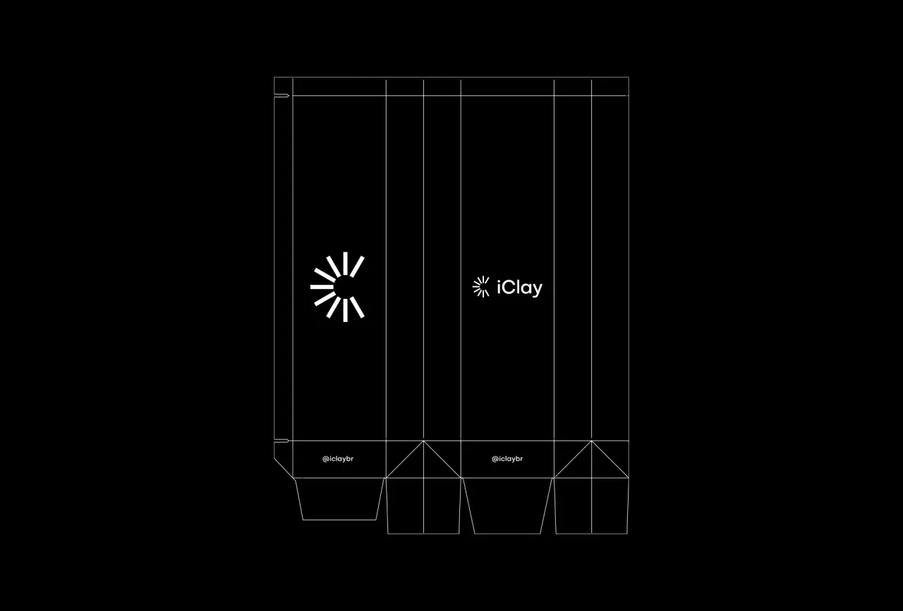 iClay — aplicação 11 da identidade visual