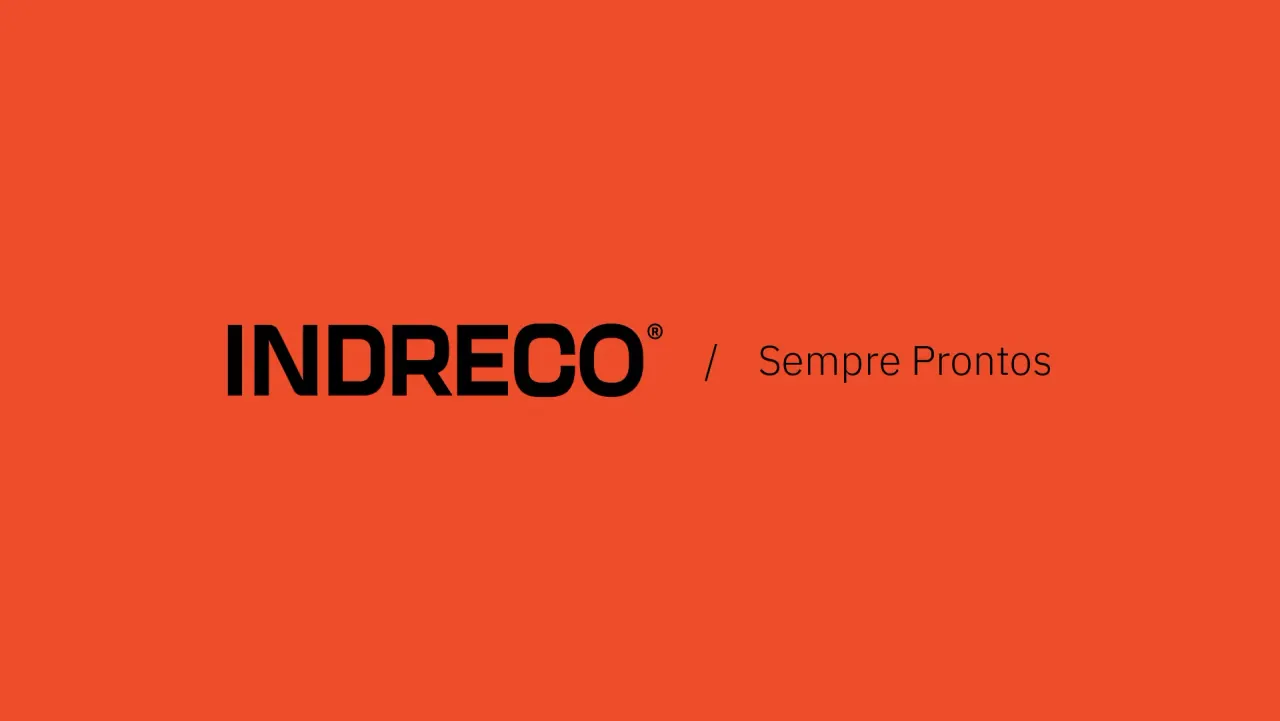 INDRECO — aplicação 3 da identidade visual