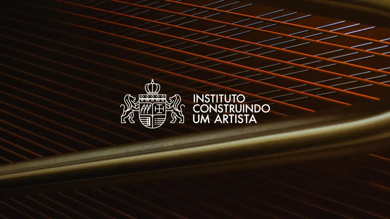 Instituto Construindo um Artista — identidade visual criada pela MILME