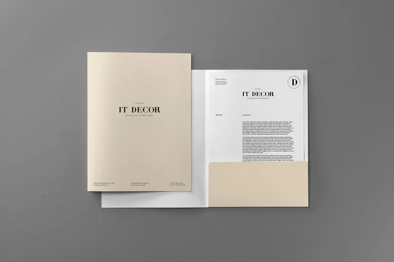 It Decor — aplicação 10 da identidade visual