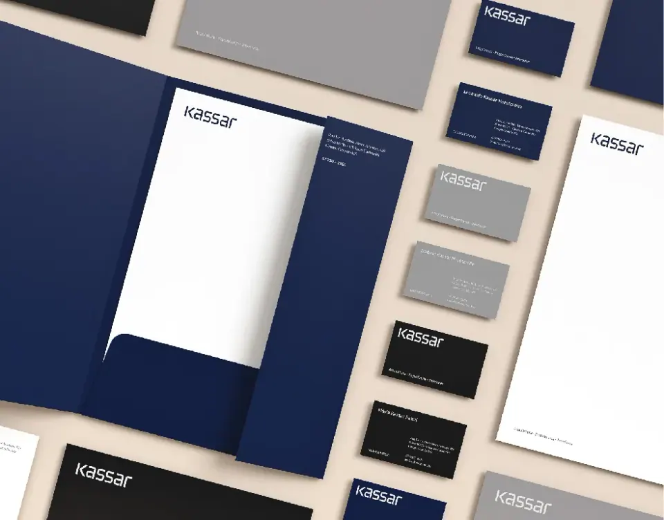 Kassar — posicionamento e identidade visual por MILME