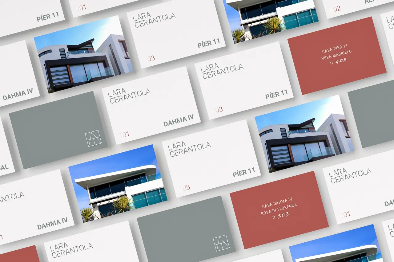 Lara Cerantola — aplicação 3 da identidade visual