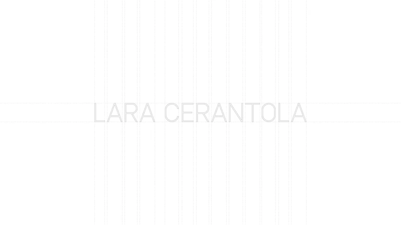 Lara Cerantola — aplicação 5 da identidade visual