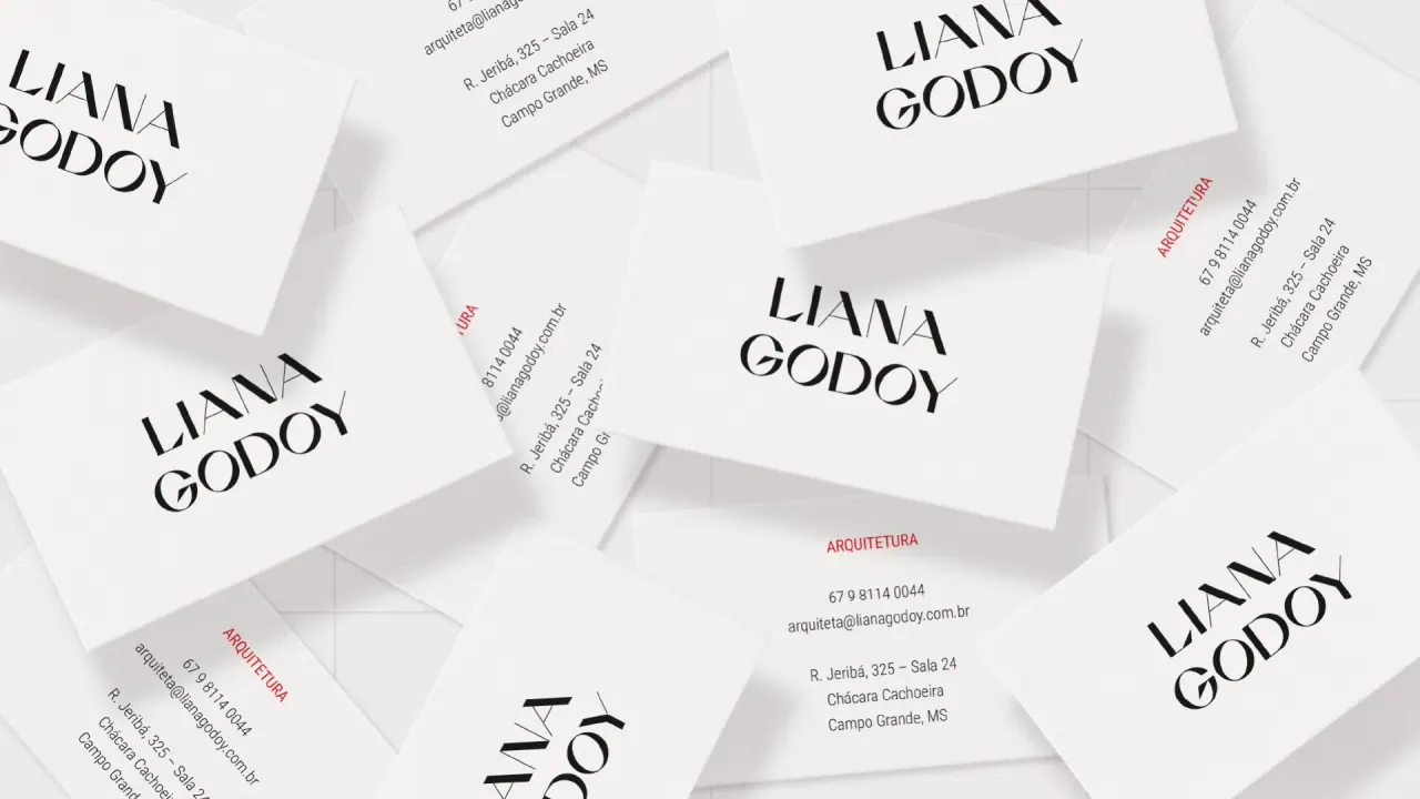 Liana Godoy — identidade visual criada pela MILME