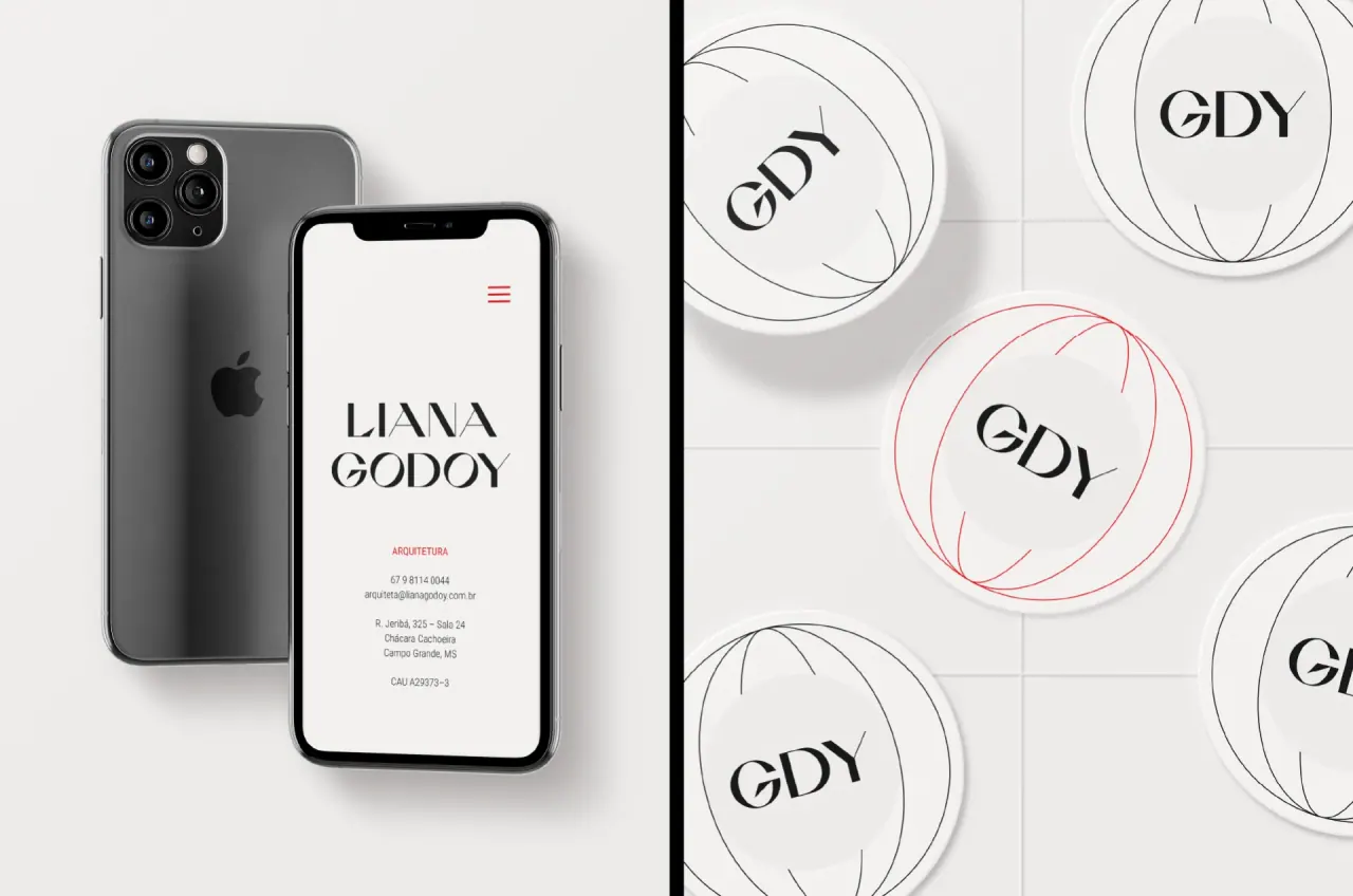 Liana Godoy — aplicação 3 da identidade visual