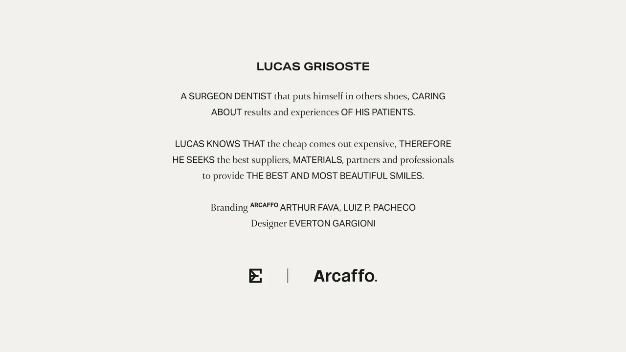 Lucas Grisoste — aplicação 2 da identidade visual