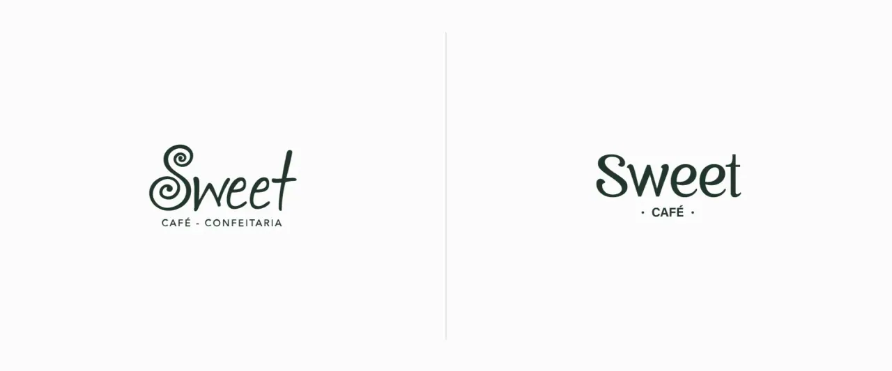 Sweet — identidade visual criada pela MILME