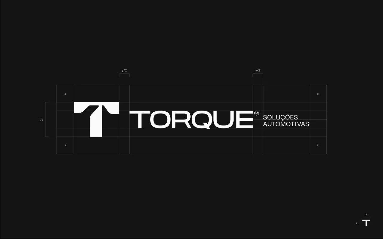 TORQUE Soluções Automotivas — aplicação 3 da identidade visual