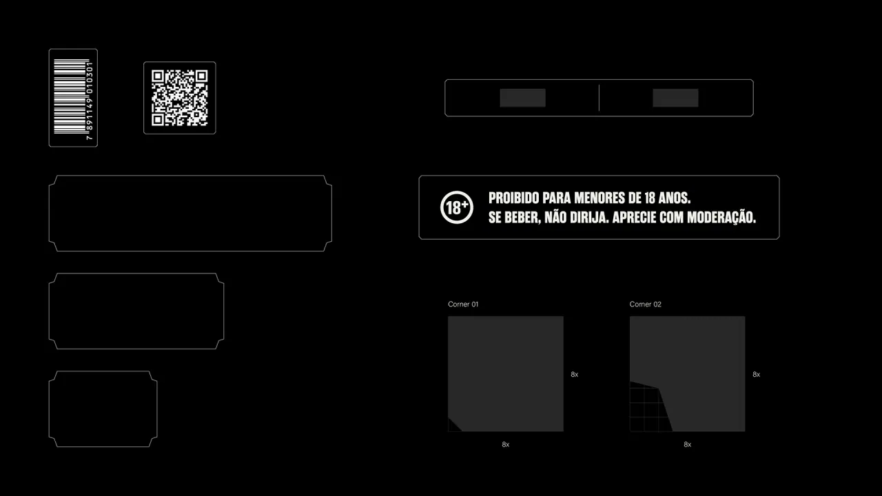 Touro Morto — aplicação 8 da identidade visual